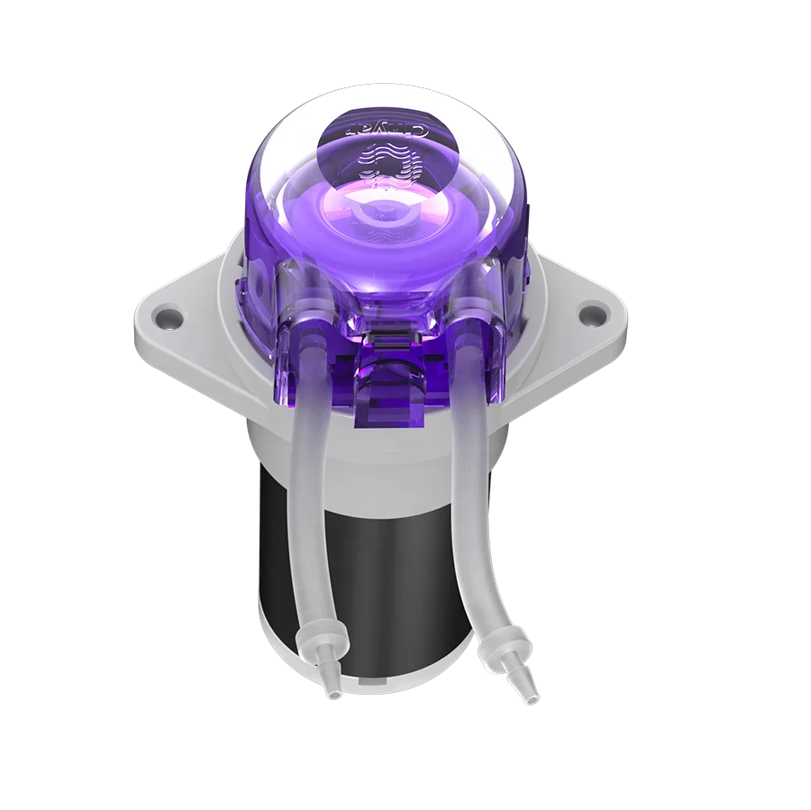 Cinyar AQB 6V 12V 24V DC OEM Micro Peristaltic Pump for Drip Irrigation Agriculture Spraying Water Medical Liquid Dispensing