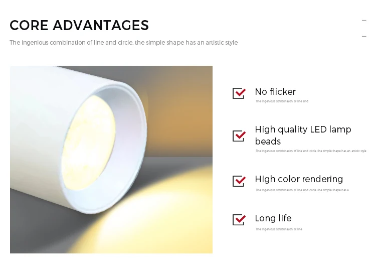 China Supply Magnetic COB Track Lamps Adjustable Led Track Light