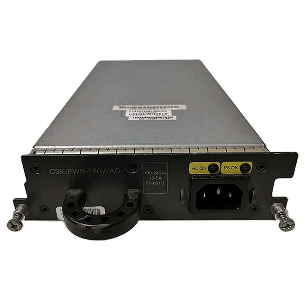 C3K-PWR-750WAC For CISCO 3560E-48PD/24PD 3750E Switch Power Supply