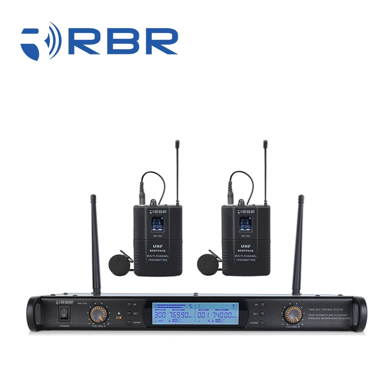 Лучшее качество Bm7300 истинное разнообразие беспроводной микрофон дальнего радиуса действия для сцены Ktv комнаты цифровая пилотная технология 100 метров CN;GUA