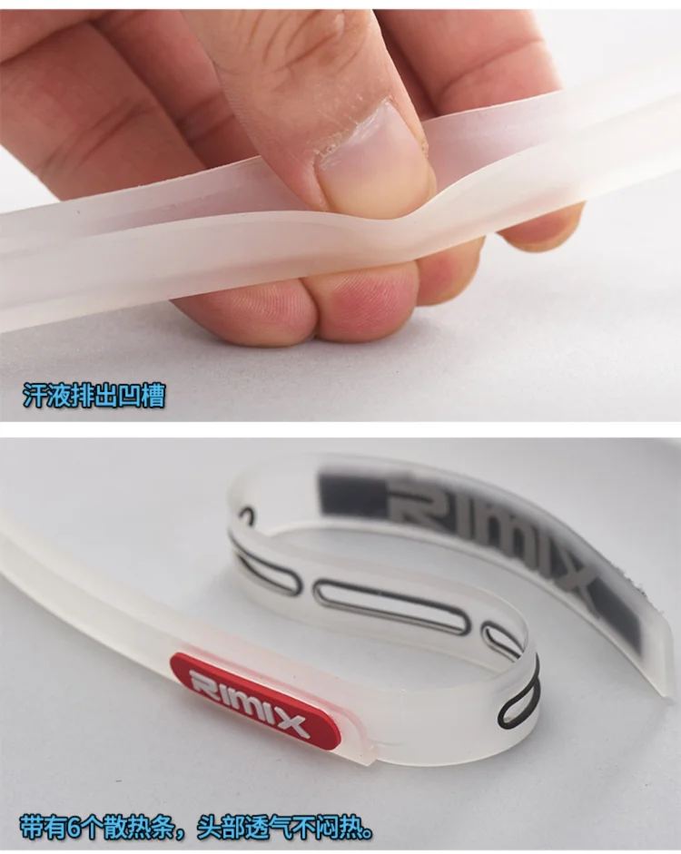 Эластичная Регулируемая силиконовая повязка на голову, спортивная повязка на голову для велоспорта, бега, однотонная красная, синяя, черная, белая повязка на голову