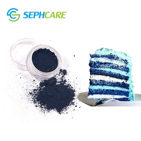 Sephcare E132 Food/cosmetic Grade Water Soluble Dye DC Blue 2 Indigo Carmine Food Coloring Dye Powder