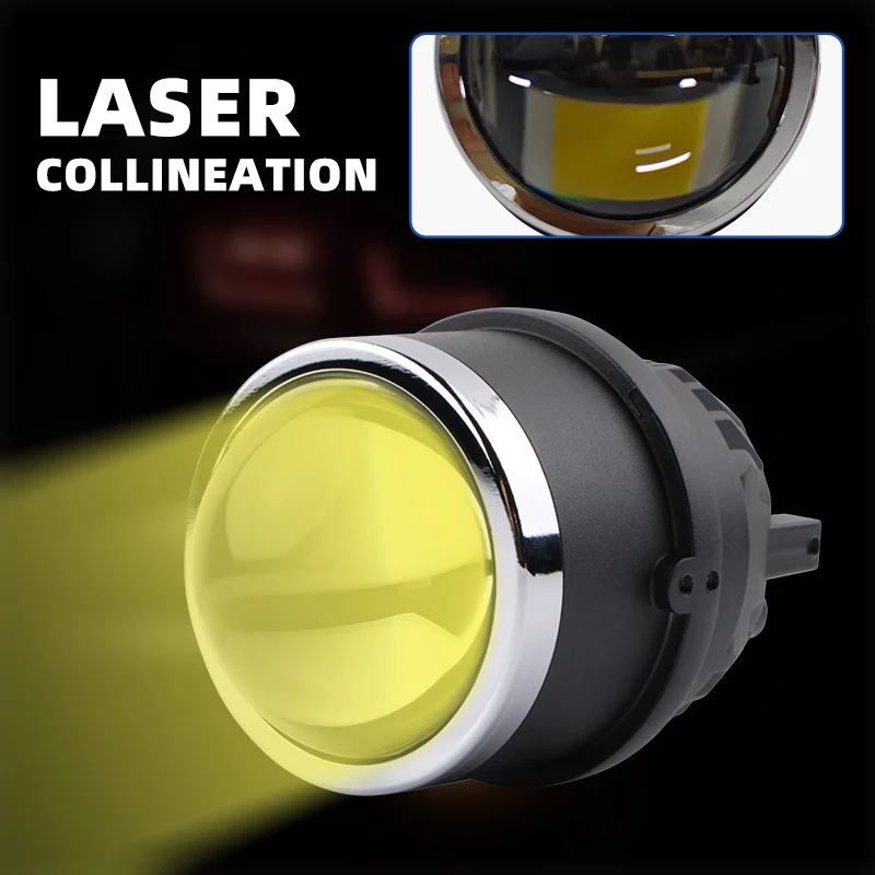 Car bi-led headlights IP67 Waterproof 3000K 3.0 inch fog lamp bi led laser projector lens