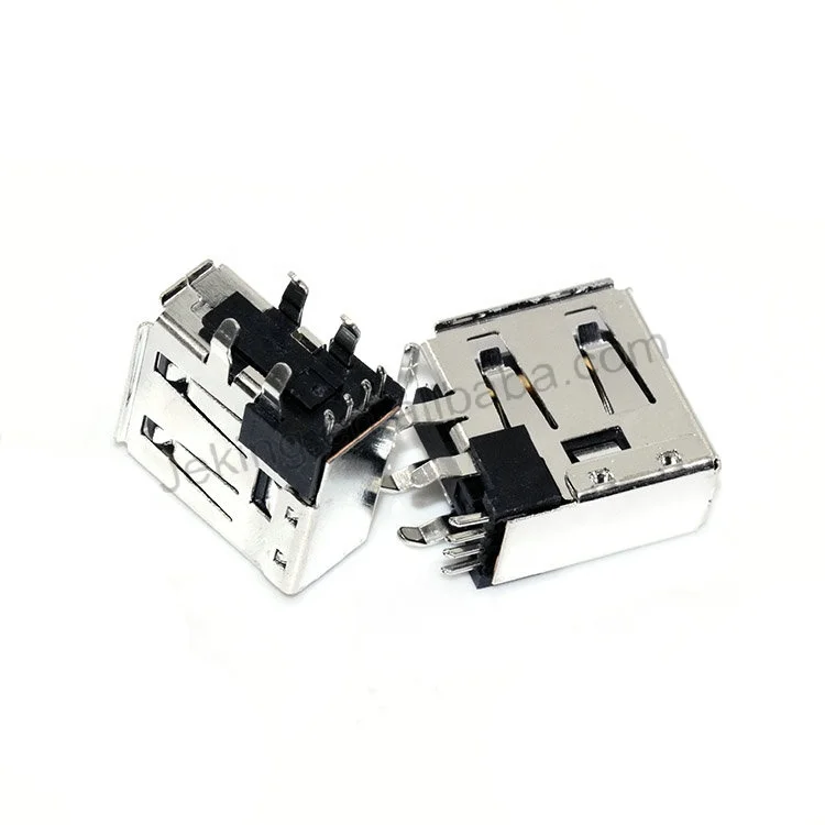  Jeking CONN RCPT USB2.0 4POS R/A