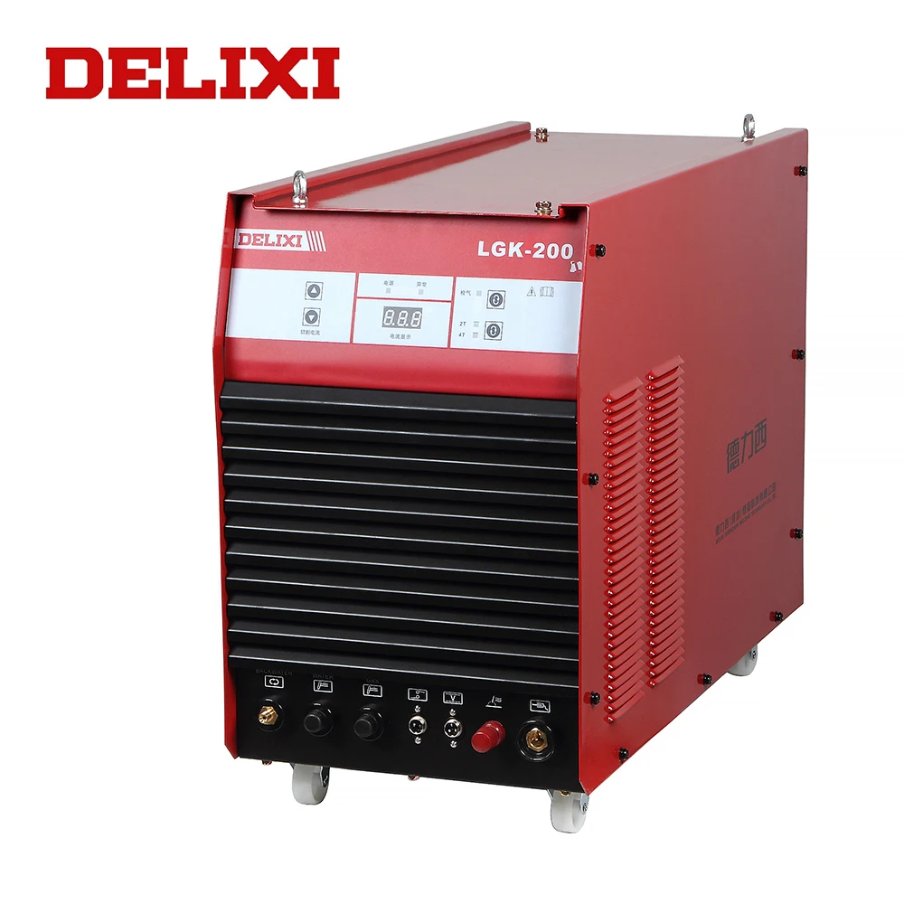 
DELIXI LGK200 plasma metal cutting machine with high power factor and input voltage range from 320v 450v 