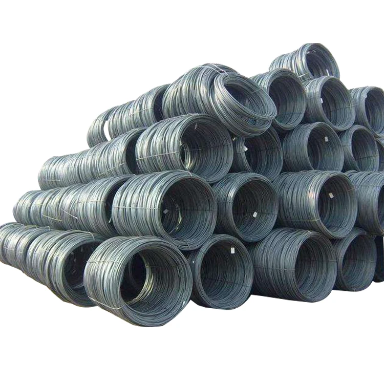 
China manufacture direct sale low carbon HRB400 steel wire rod for cold drawn wire, nails wire 