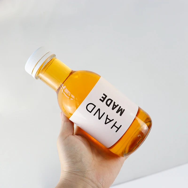 Hot Sale 250ml 350ml Ketchup blueberry sauce dispenser woozy pepper chili tabasco tomato salad glass bottle with sealed cap