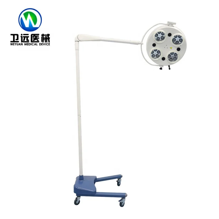 
Manufacturer Supply Medical Mobile LED Shadowless Surgical Lamp Operating Lights 