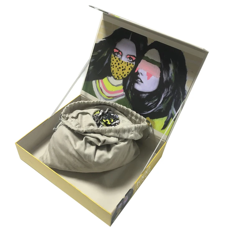Personalized Magnetic Puzzle Box Customized Unique Paper Cardboard High Quality Board Game Custom Adult Jigsaw Puzzle 1000