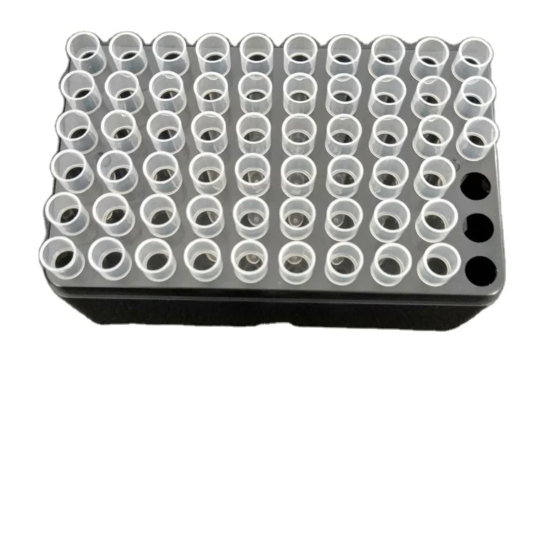 reaction sample cup and tips For Roche 2010 Immunoassay analyzer specimen cup sample cup  plastic cuvette with rack