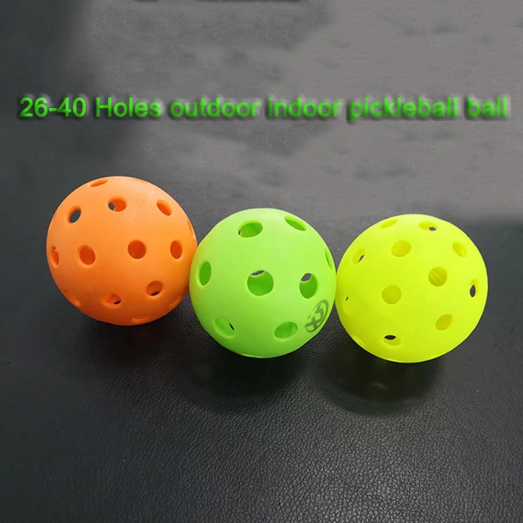 Super Soft Outdoor Play Pickleball Balls Specifically Designed Optimized Franklin X 40 Pickleballs