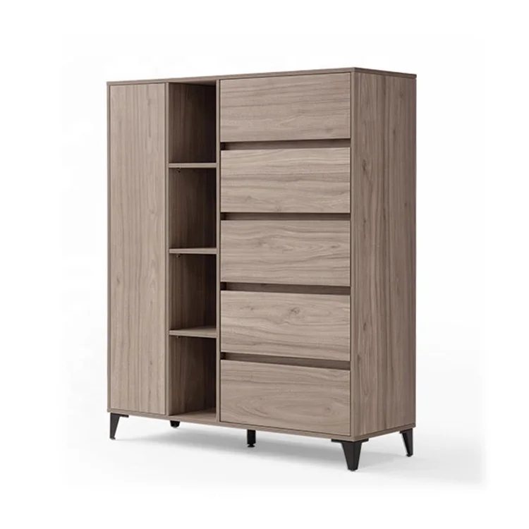 high quality simple design chest of drawers wood cabinet living room cabinet