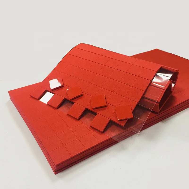 Red EVA Rubber Protector Foam Pads for Industrial Glass Shiping (1).jpg