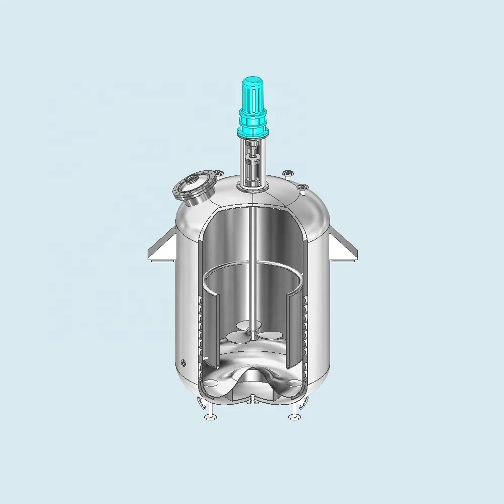 
High Quality W-shape Crystallization Tank/ Crystallization Reactor For Pharmaceutical Industry 