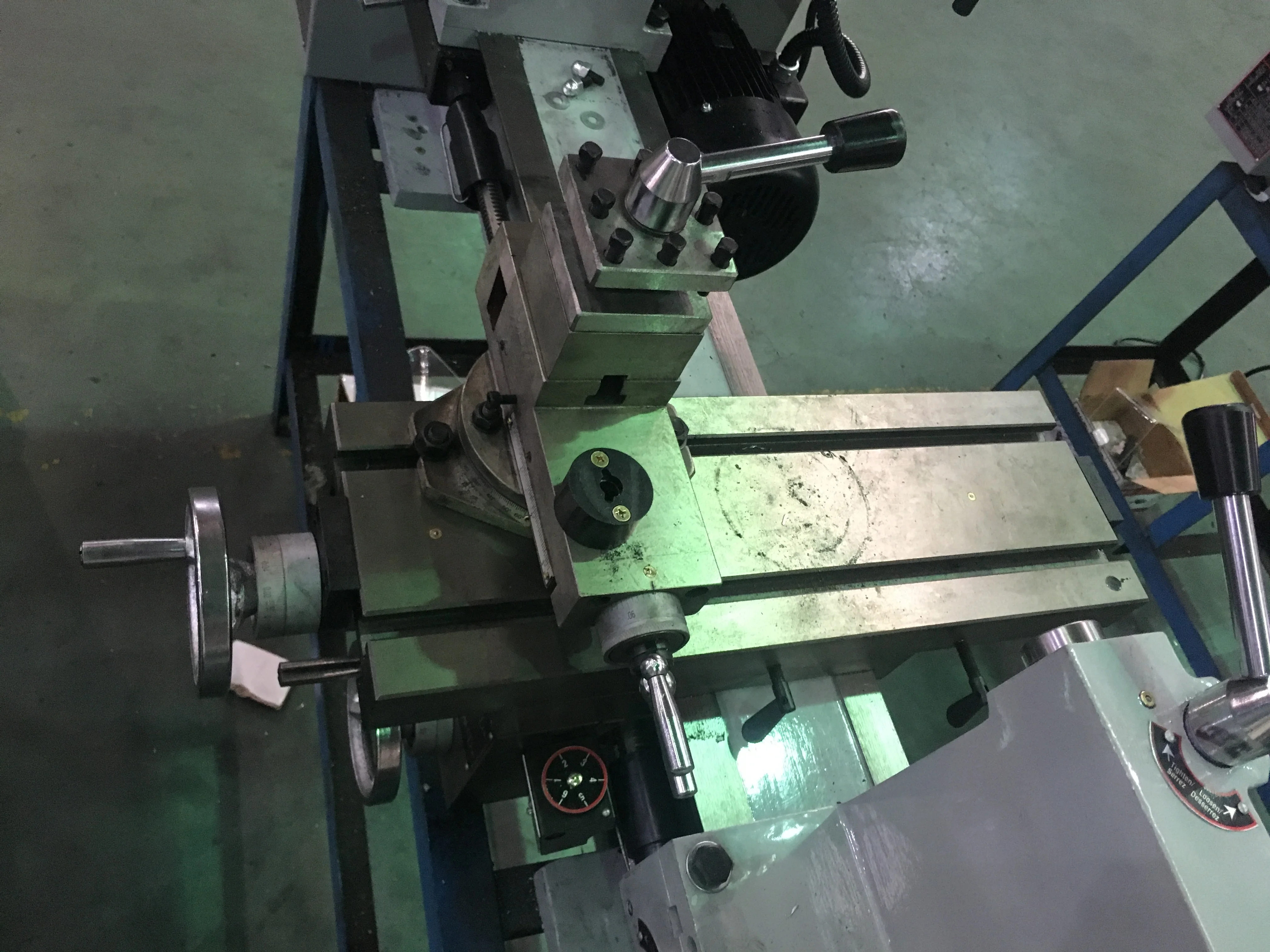 Заводская цена мельница сверло комбинированный токарный станок сверлильный фрезерный HQ500