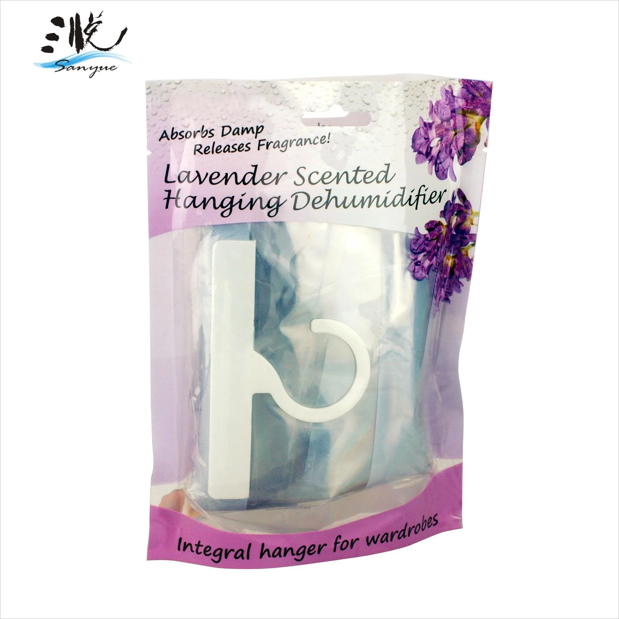 Manufacturer Household Moisture Absorber lavender Hanging Wardrobe Dehumidifier Bags