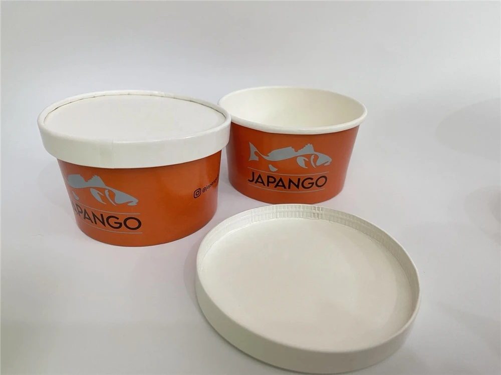 Small frozen ice cream yogurt paper cup white 1oz 2oz 3oz 4oz 5oz 6.5oz 8oz 10oz 12oz 16oz 18oz 20oz