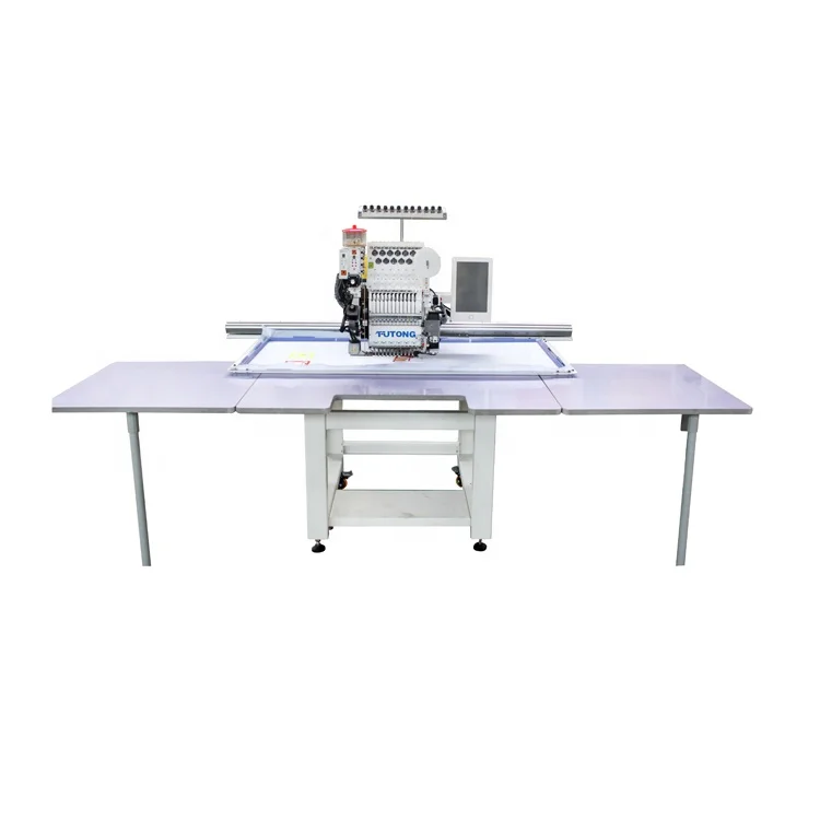 Single Head Computer Embroidery Machine Sequin And Beads Embroidery Machine