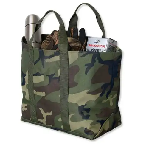 Large beach bag Durable outdoor unisex tactical tote carrier waterproof Professional custom durable hunting camo tote bag