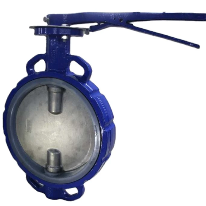 bs5155 standard dixon butterfly valve  for wafer type in lever