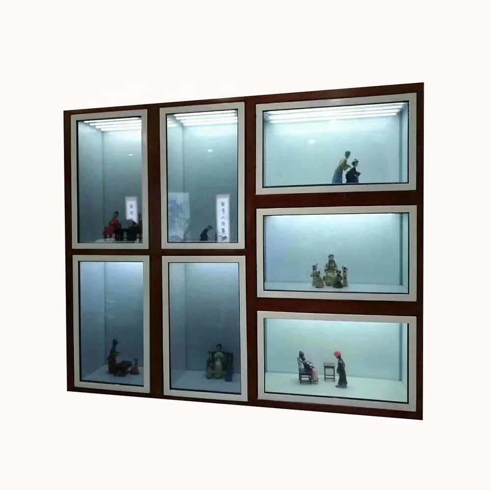 Factory Custom Advertising Event Indoor Large tlcd lcd Transparent LED 3D Screen Refrigerator Display Panel