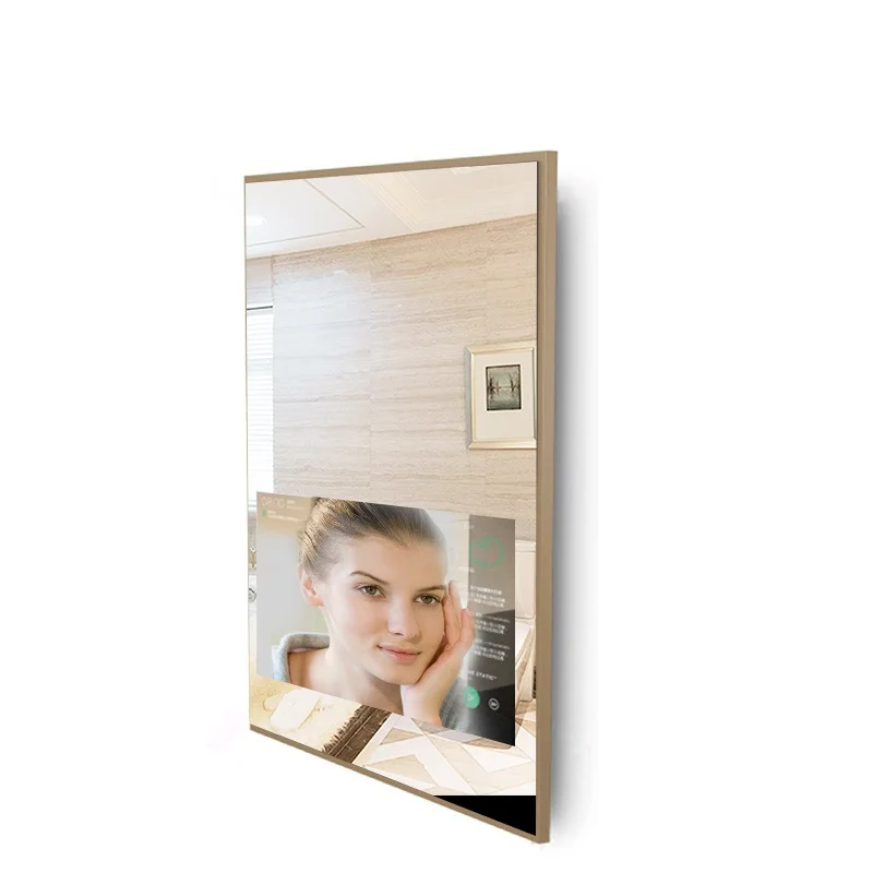Smart Mirror Interactive Bathroom Android TV Mirror Intelligent Touch Screen Magic Mirror for Hotel Smart Home