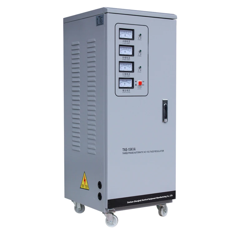 3-Phase Servo Type 380V 400V Automatic Voltage Regulator 10KVA 15KVA 20KVA 25KVA 30KVA AVR 3Phase Voltage Stabilizer