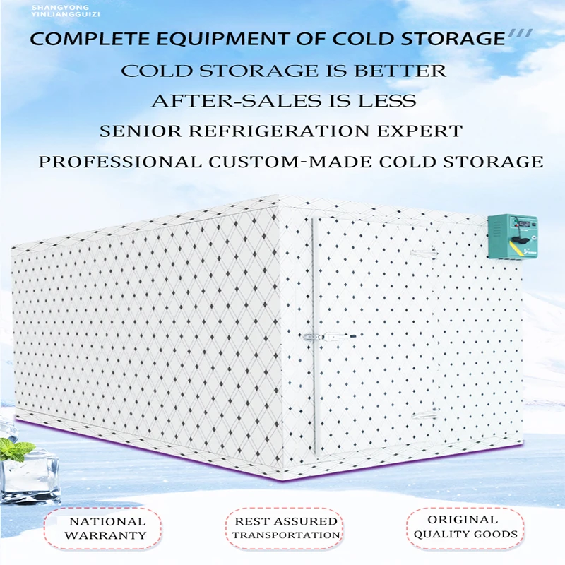 Hot Sale Cooler Room for Blast Freezing Mobile Cold Storage with Efficient Refrigeration Equipment