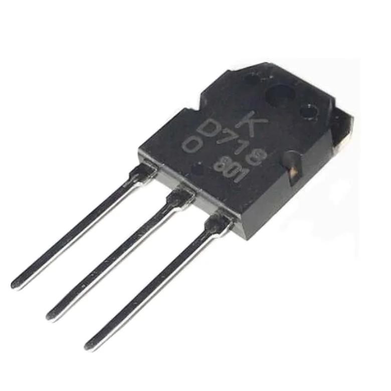 2SD718 High Power D718 Transistor Sound Power Supply 10A 120V TO 3P KTD718 audio power amplifier transistor pair tube