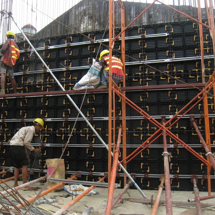 2015 plastic concrete formwork system, better than aluminium / peri formwork system