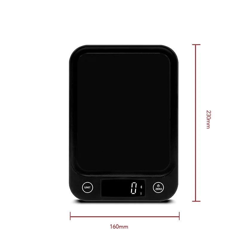Smart food nutrition digital calorie counter 5kg 11lb electric diet facts food scale with app calories calculator