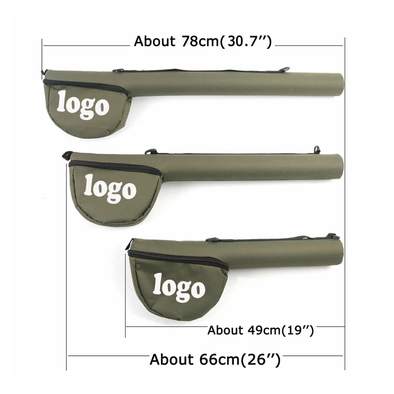 Hard Shell Fishing Rod Bag Pc Multi-Functional Waterproof Fishing Rod Case Gear Bag