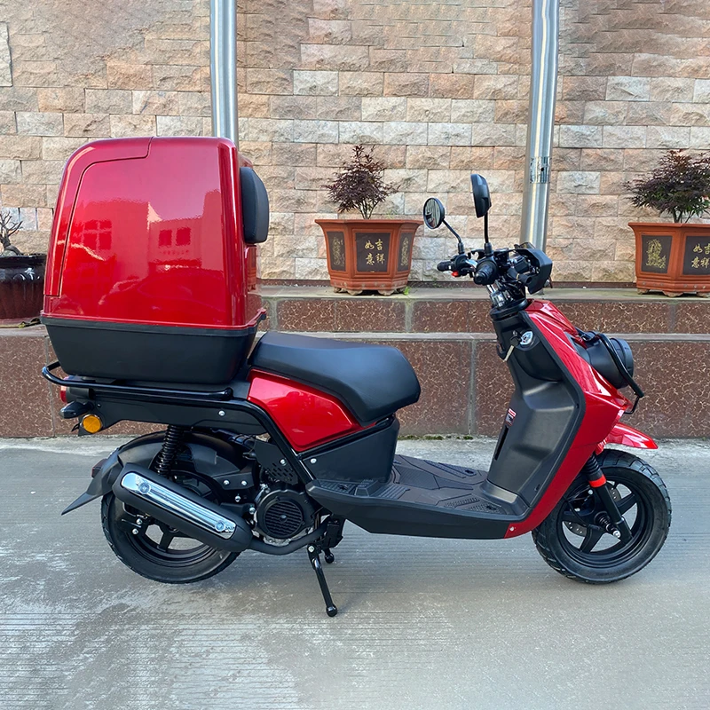 Заводская цена китайский бензиновый скутер 150cc версия для взрослых Доставка еды логистический мотоцикл с дисковым тормозом