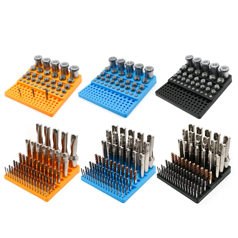 Milling cutter storage accessories box CNC machining center tool placement frame drill tap parts storage box tool bar tool box