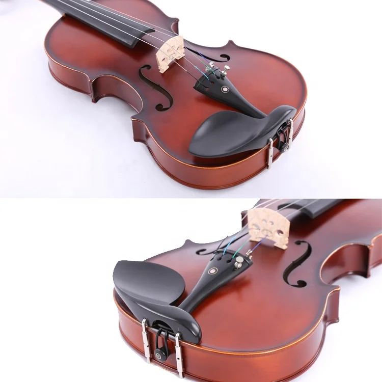 Antique Brown color  Matte good quality handmade solid violin