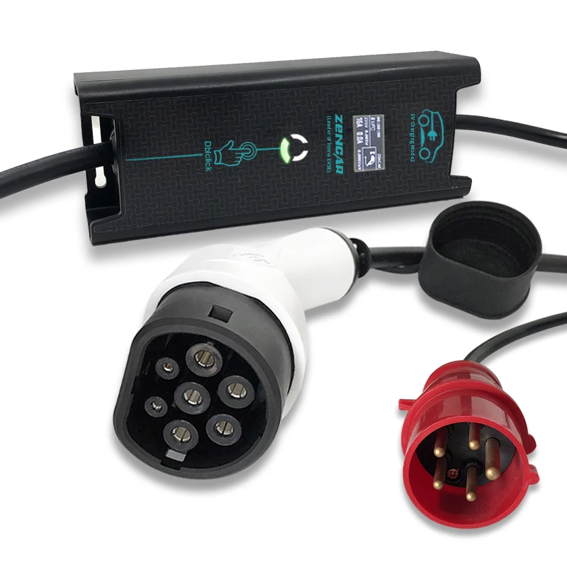 
Level 2 charger 32A 3 phase 22KW Type 2 electric car evse home charging station 