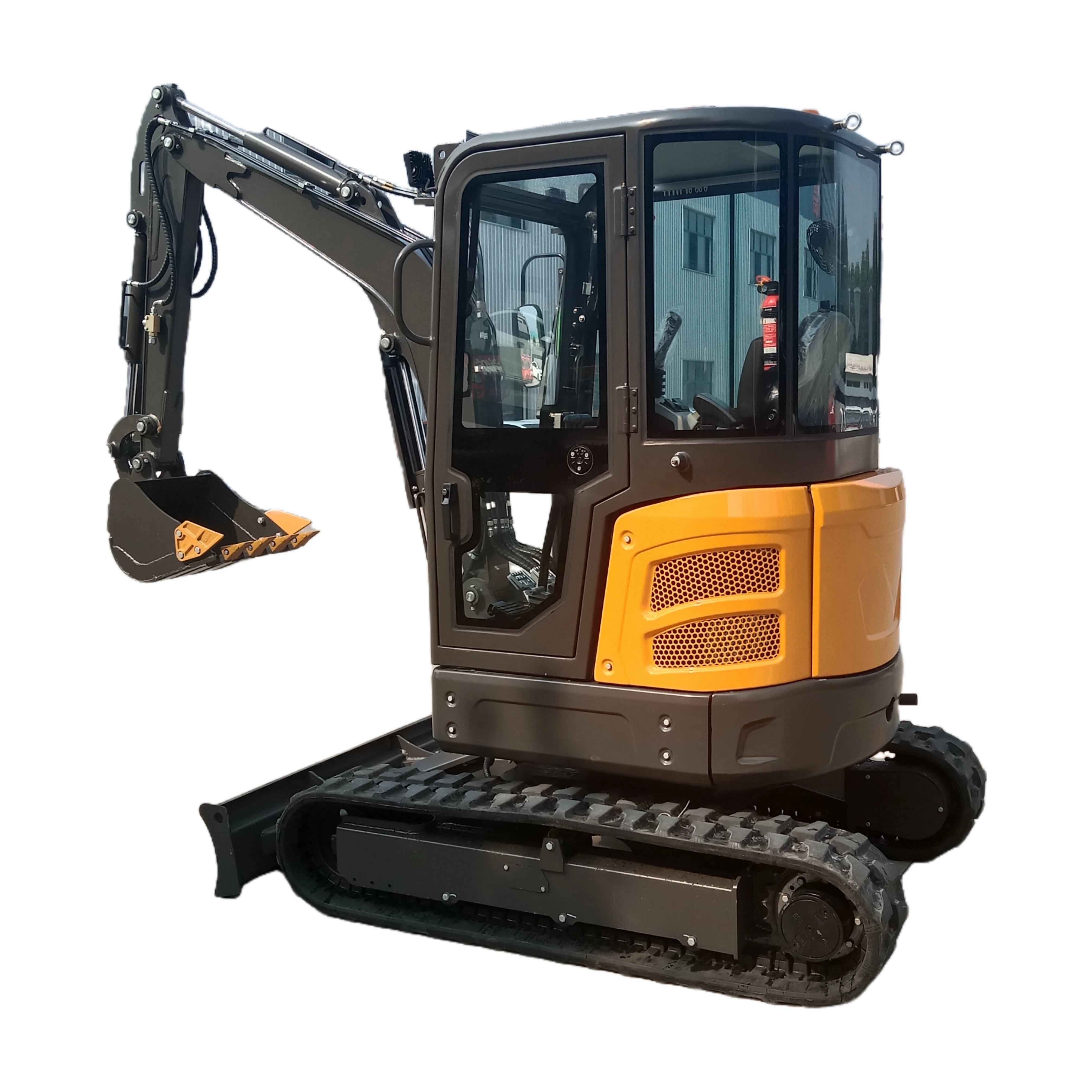 Kubota Mini Crawler Excavator Auger Grapple Thumb Construction Machinery Breaker 2ton Operating Weight 1 ton Rated Load 1 Year