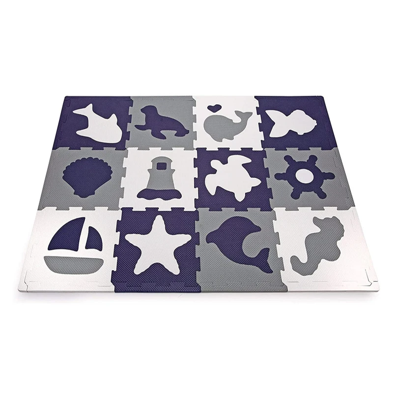 ECO-Friendly Materials Puzzle Floor Baby Letter And Numbers EVA Mat Soft Alphabet Foam Mats Children Water-proof Carpet