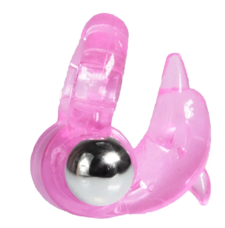 Vibrator Rings dolphin rabbit Massage lasting Stick Masturbation clitoris stimulate silicone