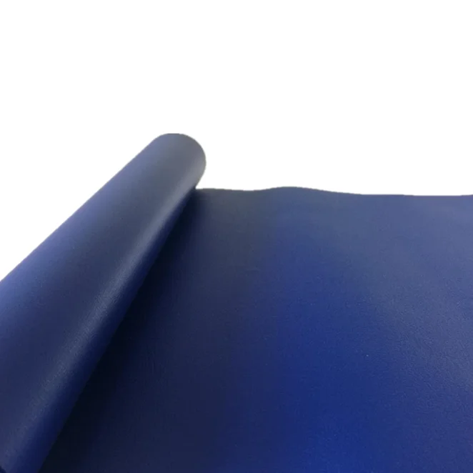 blue black pvc waterproof coated tarpaulin fabric for bag tent boxing bag covering