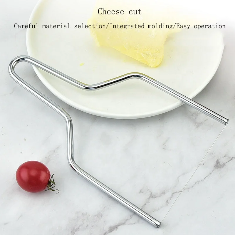 New stainless steel cheese dicing butter slice divider cheese cutter foie gras dicing