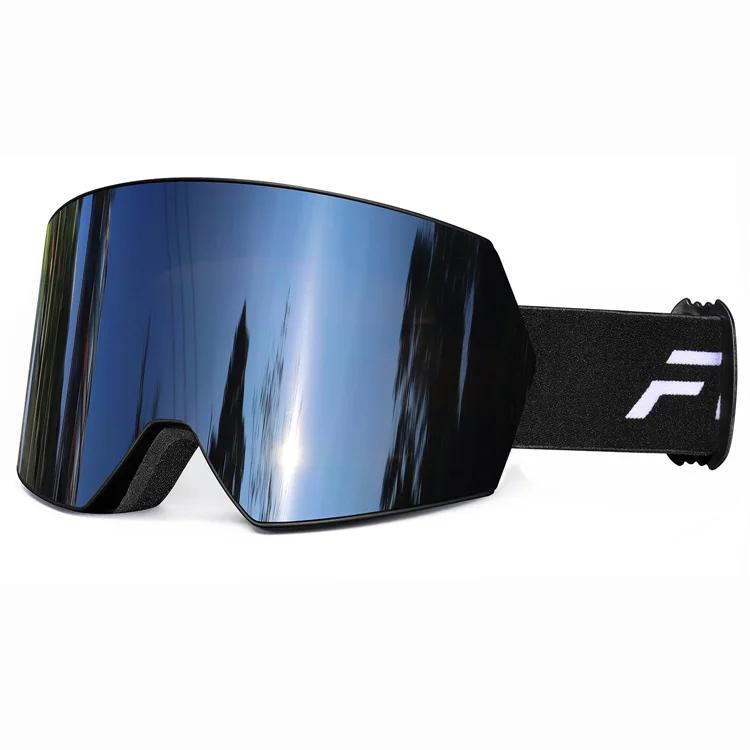 Wholesale Hot Sell Amazon Unisex Skateboard Googles Ski Snowboard Glasses Sport Custom Snow Goggles Ski Goggle