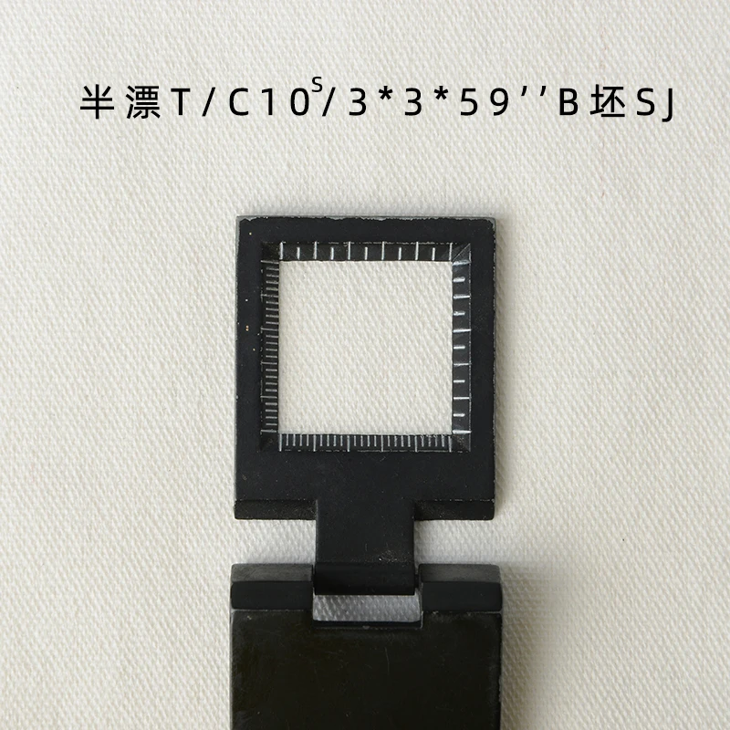 Полуотбеленная хлопчатобумажная ткань 10S/3*10S/3 TC, материал для сумок, футляр и сумка, ткань, 16 унций кардного текстиля