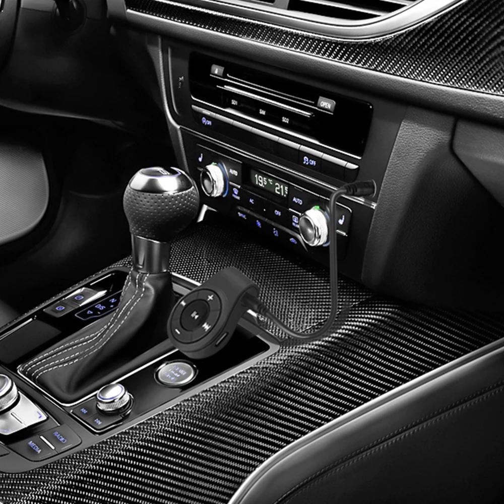 Newest Customization Bluetooth Audio Adapter Smart Bluetooth Car Kit Wireless Music Receiver Audio Adapter Wireless Receiver