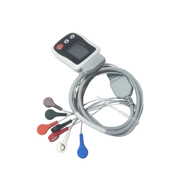 Hot sale ambulatory Multi parameter ambulatory digital electrocardiograph Holter ECG ekg monitor holter recorder