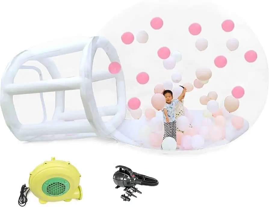 Commercial bubble house inflatable transparent bubble house for balloons