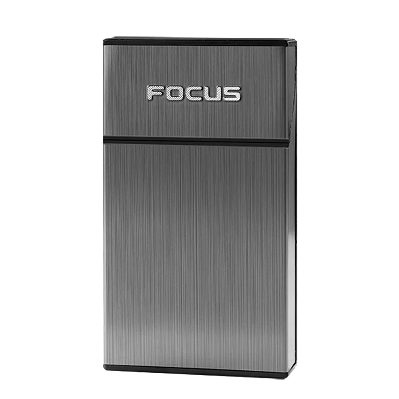 Slim Aluminum Cigarette holder storage cigarette case  for whole pack king size cigarette