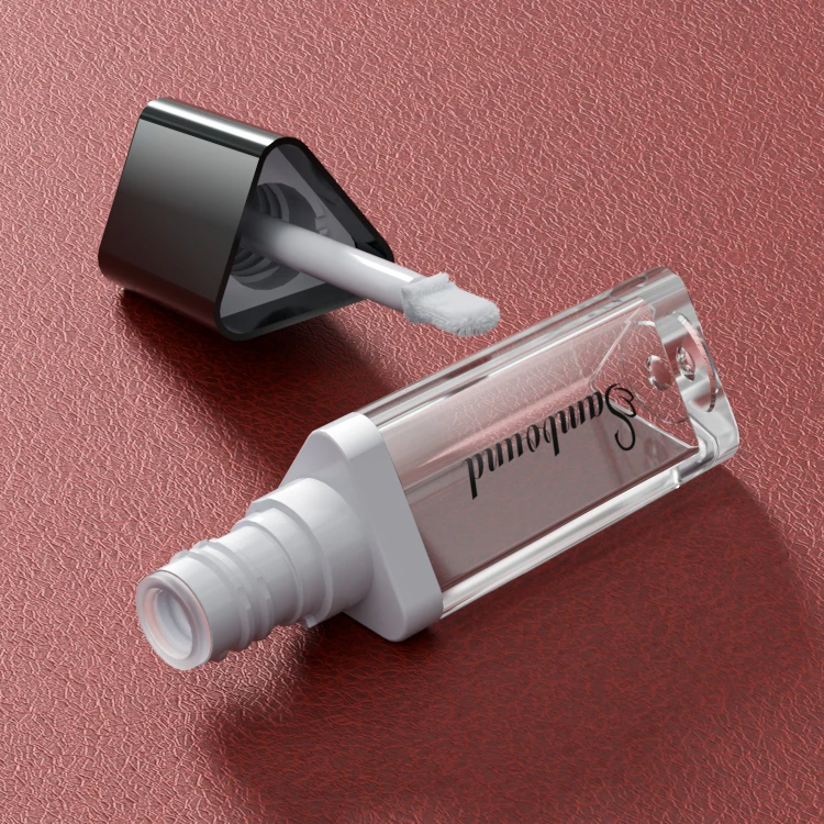 triangle lip gloss tube designer chain bling white agag 15ml 100 stopper 1ml 8ml dress black trendy fairy sparkle lipgloss tubes