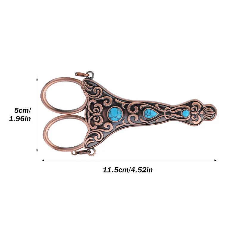 Good Quality Low Price antique sewing scissors safety scissors with cover