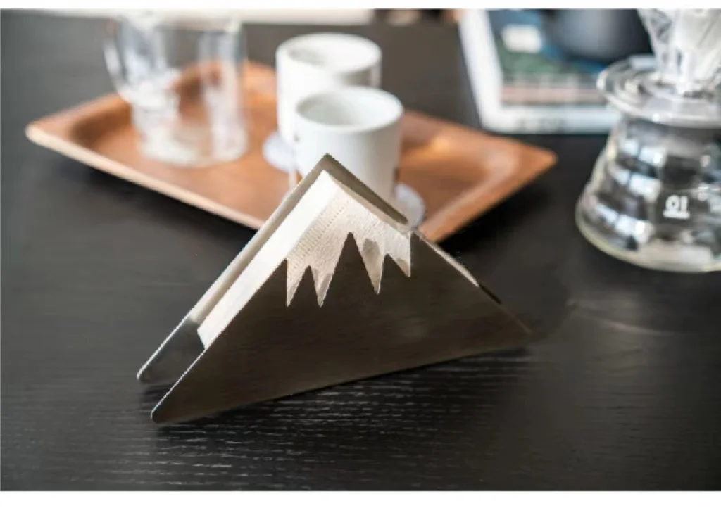 Полка-диспенсер для кофе полка фильтров стойка бумаги разлива фильтра стойка-держатель из нержавеющей стали